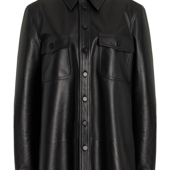 GABRIELA HEARST - BLACK LEATHER JACKET NWT - Picture 6 of 17